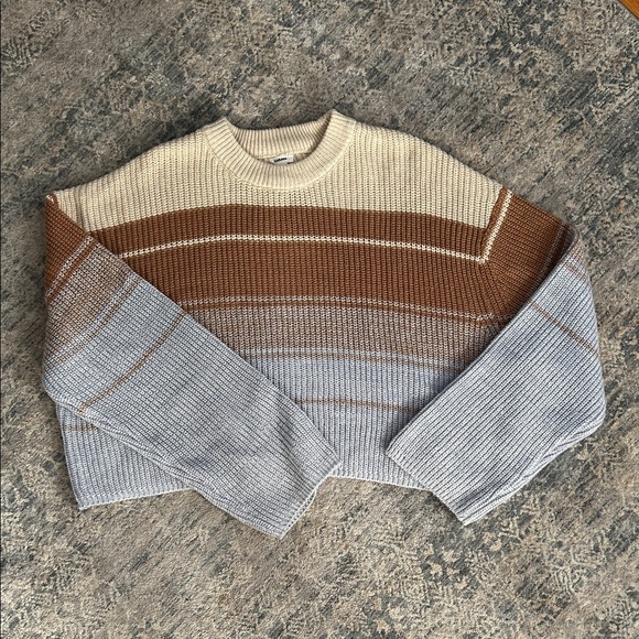 Garage Cropped Sweater - Picture 1 of 3